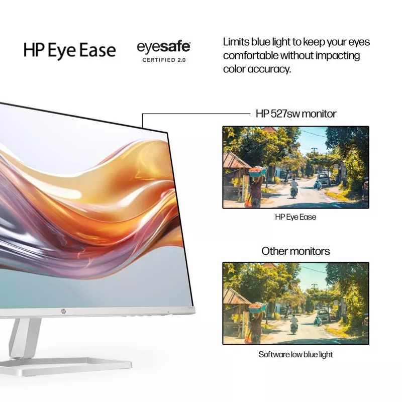 HP Desktop Monitor - Serie 5 527sw - 27 inch - 1920x1080 (FHD) - IPS