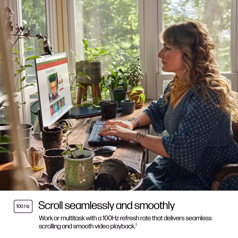 HP Desktop Monitor - Serie 5 527sw - 27 inch - 1920x1080 (FHD) - IPS