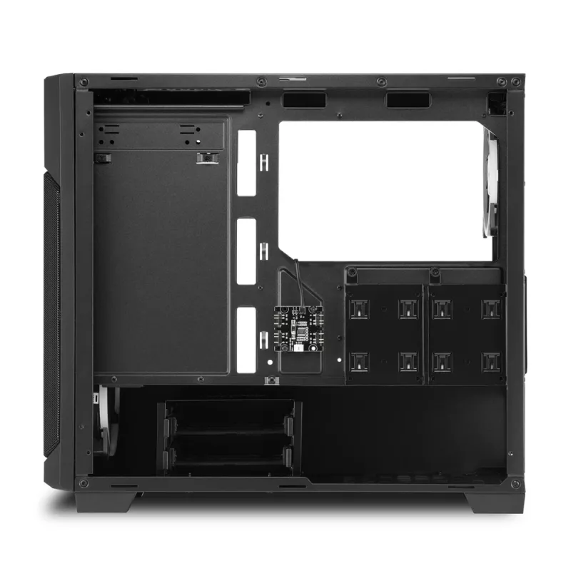 SHARKOON Tower Chassis - V1000 RGB Micro Tower zwart