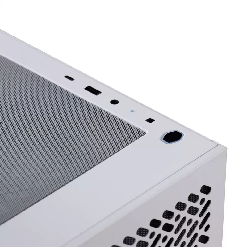 PC-behuizing Cooler Master Elite 302 wit mATX met 3x 120mm ARGB-ventilatoren
