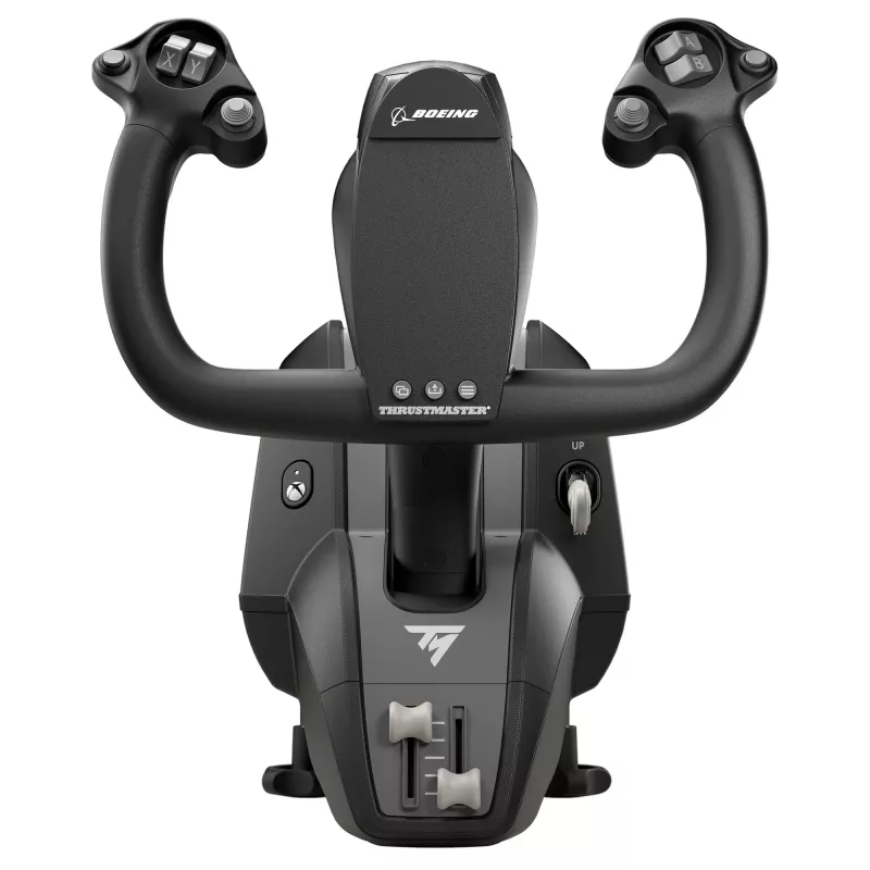 Thrustmaster TCA Yoke Pack Boeing Edition zwart, grijs USB fightstick PC, Xbox, Xbox One, Xbox One S, Xbox One X, Xbox Series S, Xbox Series X