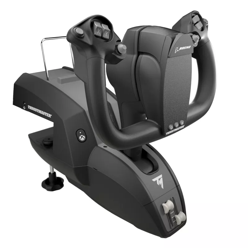 Thrustmaster TCA Yoke Pack Boeing Edition zwart, grijs USB fightstick PC, Xbox, Xbox One, Xbox One S, Xbox One X, Xbox Series S, Xbox Series X