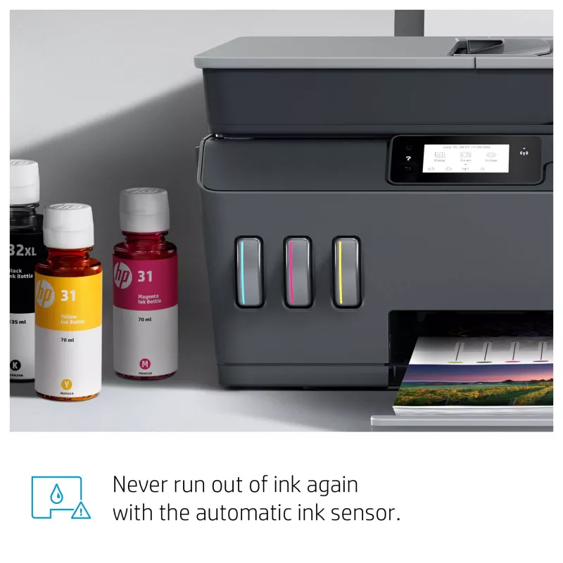 HP Smart Tank Plus 655 draadloze All-in-One kleurenprinter, kopiëren, scannen