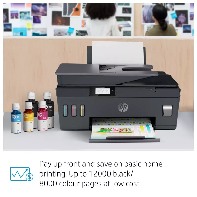 HP Smart Tank Plus 655 draadloze All-in-One kleurenprinter, kopiëren, scannen