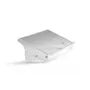BakkerElkhuizen Q-doc 515 documenthouder, acryl, kunststof, staal, 10 kg, 120 - 240 mm, transparant, 505 mm, 290 mm