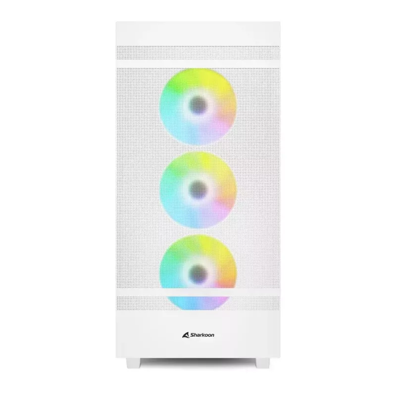 PC-behuizing Sharkoon REBEL C50 RGB Full Tower wit