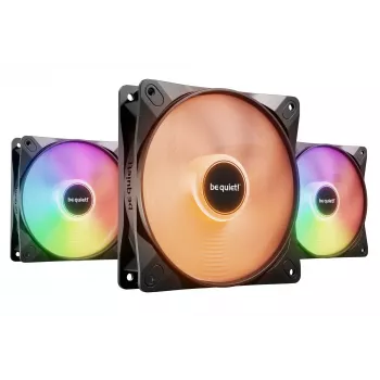 be quiet LIGHT WINGS LX 120mm PWM High Speed 3-pack zwart computerbehuizingsventilator 12 cm 3 stuks