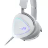 ASUS ROG Delta II headset bedraad & draadloos hoofdband gaming USB Type-C Bluetooth wit