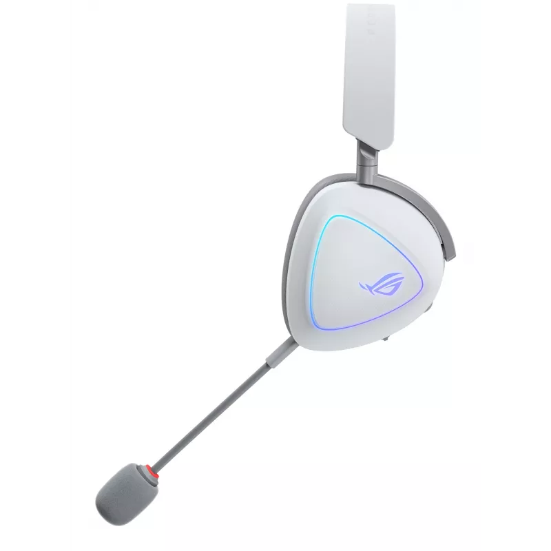 ASUS ROG Delta II headset bedraad & draadloos hoofdband gaming USB Type-C Bluetooth wit