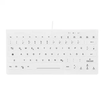 Contour Design Active Key Contour QuickClean medisch toetsenbord IP68 mini bedraad wit DE C4112