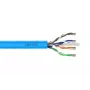 DIGITUS installatiekabel - CAT6A - U/UTP - 305 m - blauw
