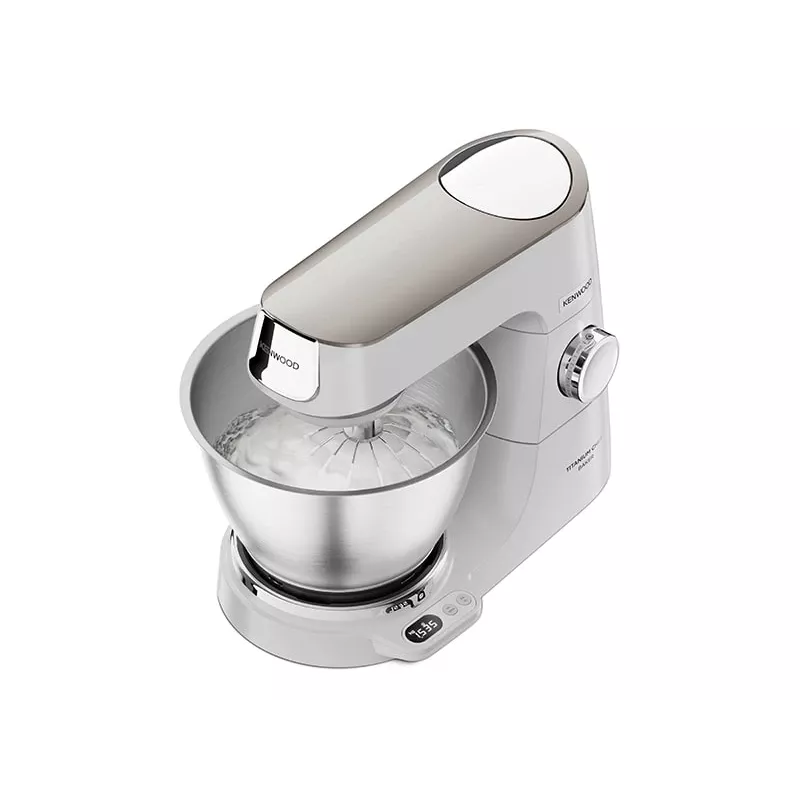 Kenwood KVC65.001WH keukenmachine 1200 W 5 l RVS, wit geïntegreerde weegschaal