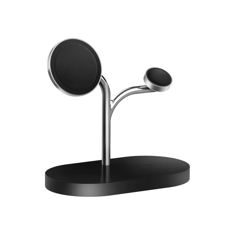 Samsung GP-PWU024WIABW mobiele oplader headset, smartphone, smartwatch zwart, zilver USB draadloos laden binnen