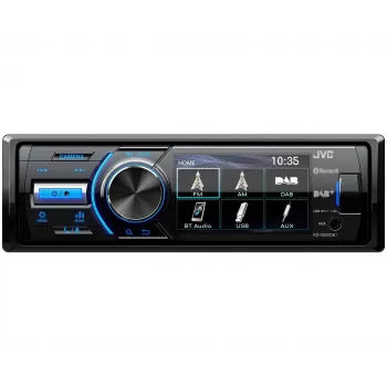 JVC KD-X561DBT autoradio zwart, blauw 180 W Bluetooth
