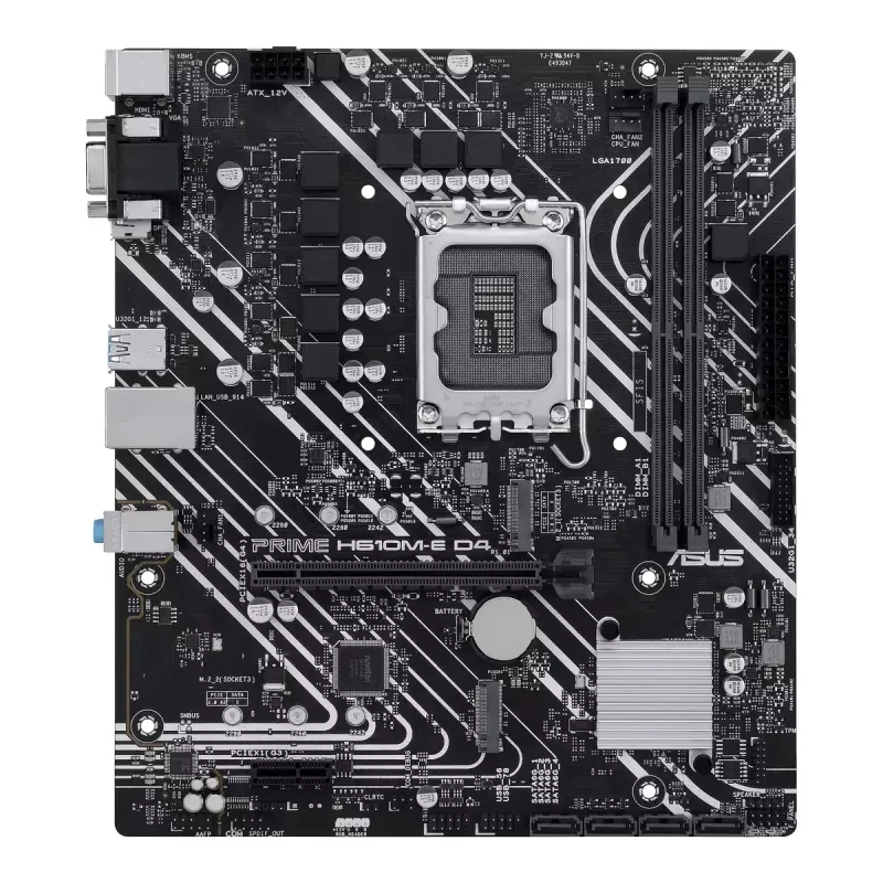 Moederbord ASUS PRIME H610M-E D4-CSM Intel H610 LGA 1700 micro ATX