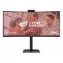 AOC E4 CU34E4CW computermonitor 86,4 cm (34 inch) 3440 x 1440 pixels UltraWide Quad HD LED zwart