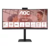 AOC E4 CU34E4CW computermonitor 86,4 cm (34 inch) 3440 x 1440 pixels UltraWide Quad HD LED zwart