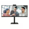 AOC E4 CU34E4CW computermonitor 86,4 cm (34 inch) 3440 x 1440 pixels UltraWide Quad HD LED zwart