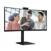 AOC E4 CU34E4CW computermonitor 86,4 cm (34 inch) 3440 x 1440 pixels UltraWide Quad HD LED zwart