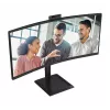 AOC E4 CU34E4CW computermonitor 86,4 cm (34 inch) 3440 x 1440 pixels UltraWide Quad HD LED zwart