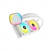 CORSAIR CPU-koeler – iCUE Link H100i RGB AiO-vloeistofkoeler – wit