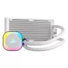 CORSAIR CPU-koeler – iCUE Link H100i RGB AiO-vloeistofkoeler – wit