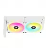 CORSAIR CPU-koeler – iCUE Link H100i RGB AiO-vloeistofkoeler – wit