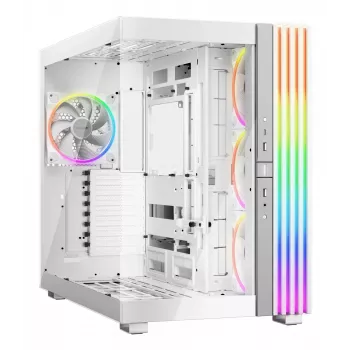 PC-behuizing bequiet! LIGHT BASE 900 FX full tower wit — full tower, XL-ATX, RGB-ventilatoren, 49,5 cm GPU, 190 mm CPU-koeler