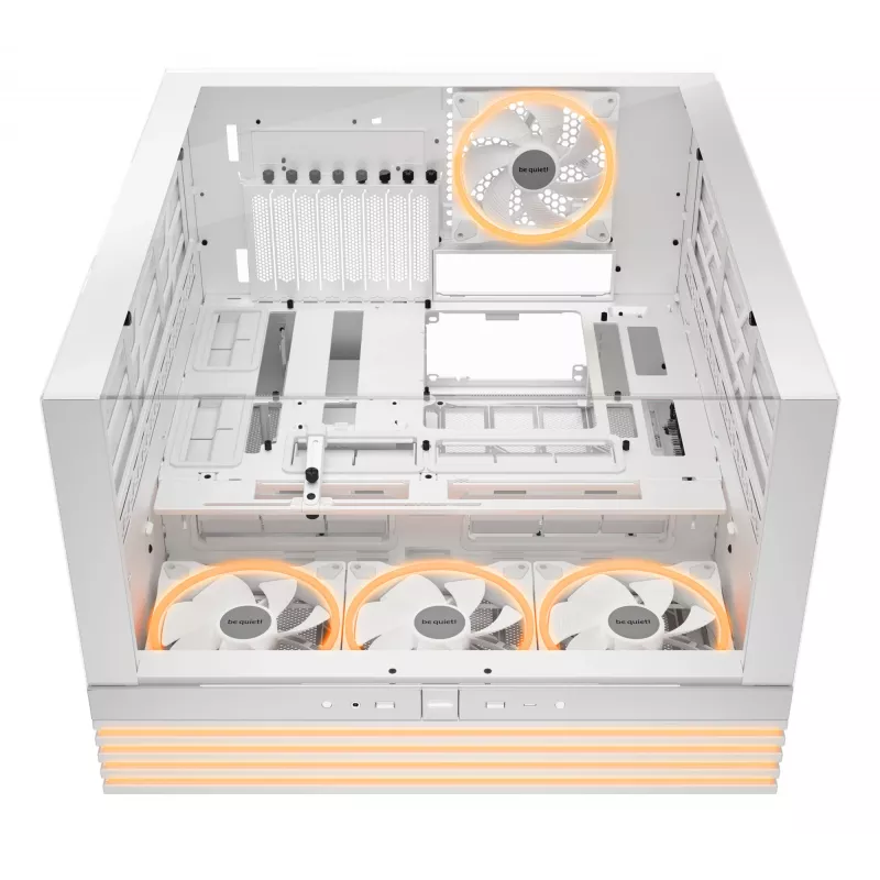 be quiet! Light Base 900 FX pc-behuizing, Full Tower, E-ATX / XL-ATX, gehard glas, 4 ventilatoren van 140 mm, cpu-koeler van 190 mm, wit