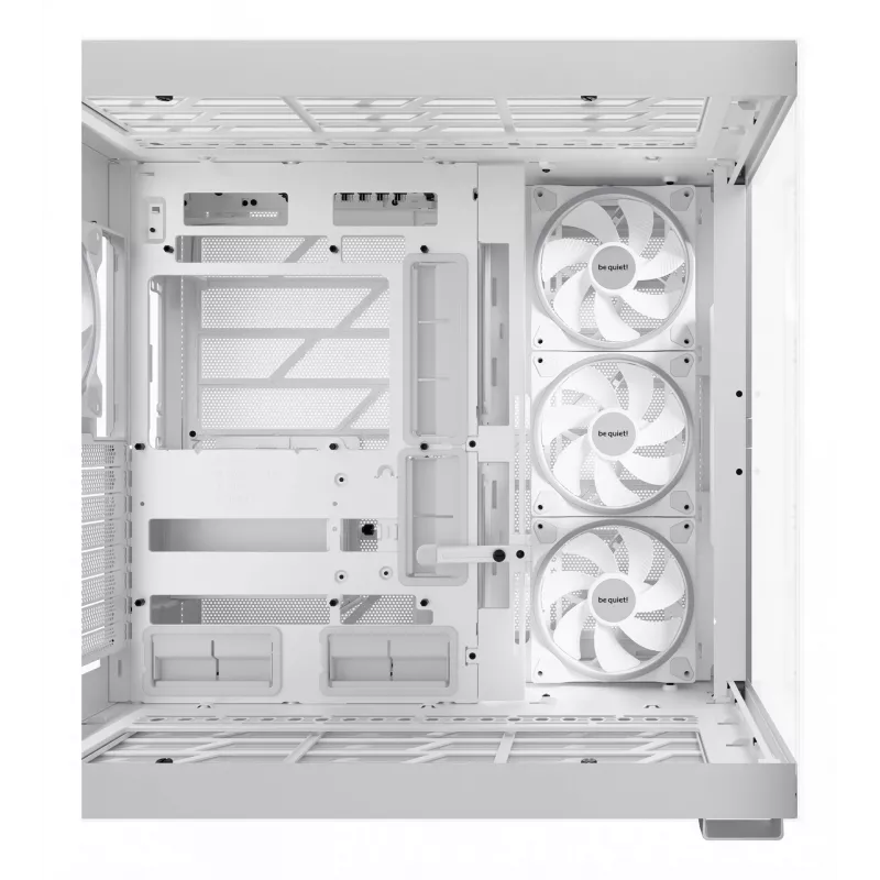 be quiet! Light Base 900 FX pc-behuizing, Full Tower, E-ATX / XL-ATX, gehard glas, 4 ventilatoren van 140 mm, cpu-koeler van 190 mm, wit
