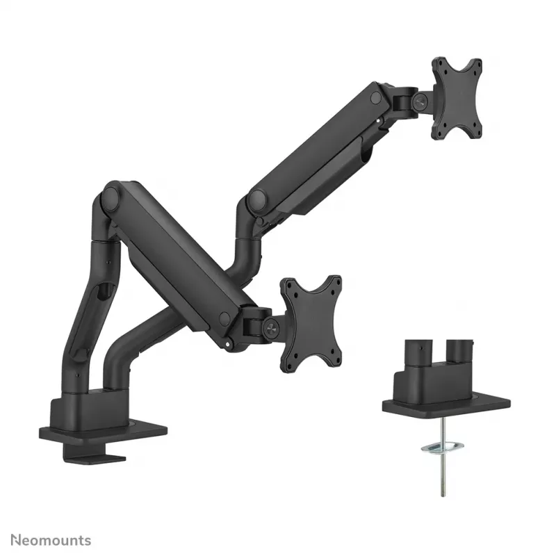Neomounts DS70S-950BL2 monitorarm 17-35 inch - gasveer - Topfix - 180°-stop