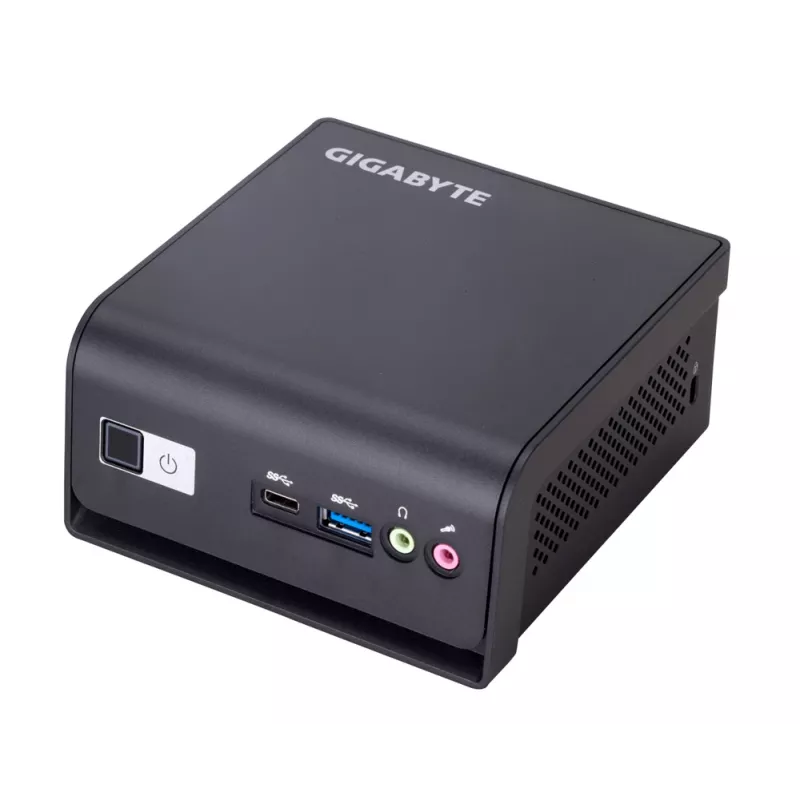 Gigabyte BRIX GB-BMCE-4500C (rev. 1.0) mini-pc barebone, Intel Celeron N4500, DDR4 SO-DIMM, Wi-Fi 5, Bluetooth 4.2, GbE, zonder ventilator