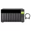 QNAP TL-D800C - schijven-array - JBOD - 8 bays (SATA-600) - USB 3.2 Gen 2 (extern)