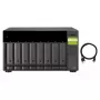 QNAP TL-D800C - schijven-array - JBOD - 8 bays (SATA-600) - USB 3.2 Gen 2 (extern)