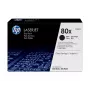 HP 80X 2-pack hoge capaciteit zwart originele LaserJet-tonercartridges