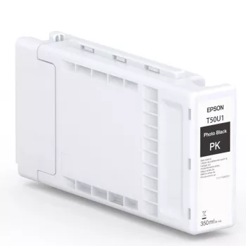 Cartridge EPSON inkt losse verpakking UltraChrome XD3 Photo zwart T50U1 350ml