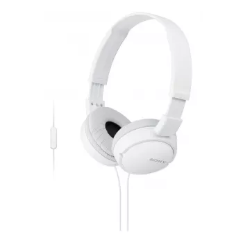 Sony MDR-ZX110AP headset bedraad hoofdband bellen/muziek wit