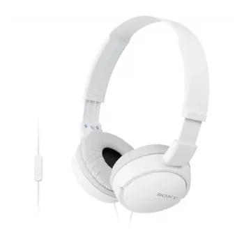 Sony MDR-ZX110AP headset bedraad hoofdband bellen/muziek wit