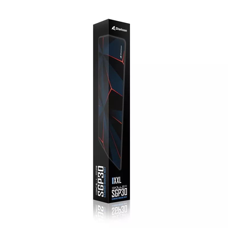 SHARKOON gaming-muismat - Sgp30 - zwart/blauw/oranje