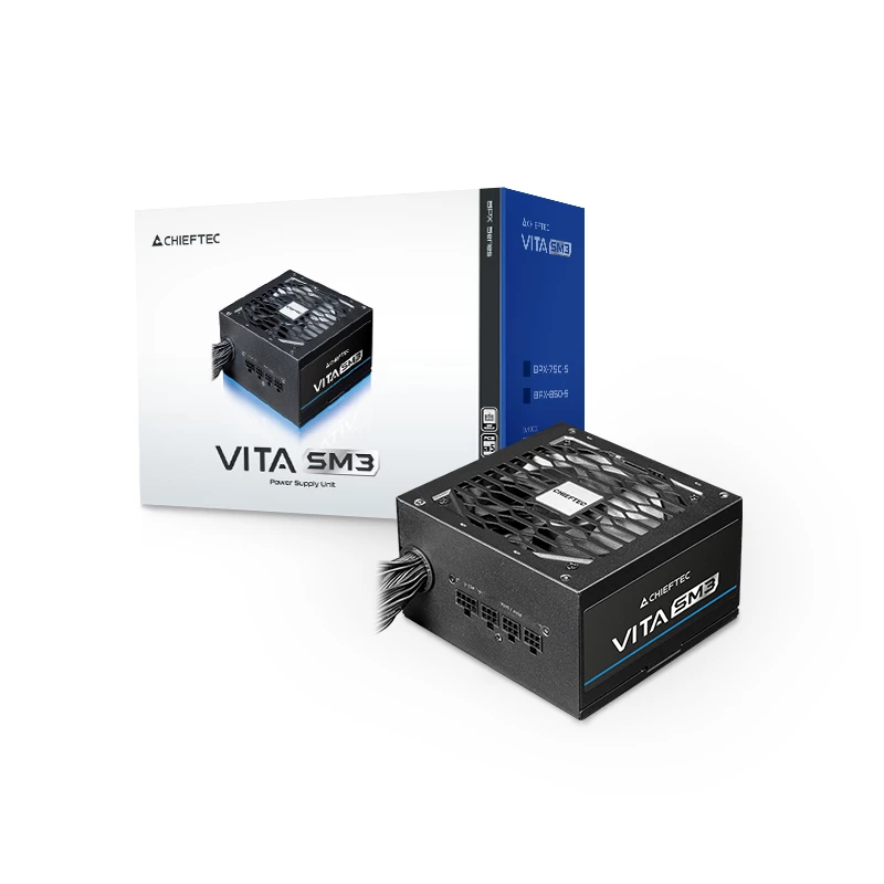 Chieftec Vita BPX-750-C pc-voeding 750 W 20+4-pin-ATX ATX zwart