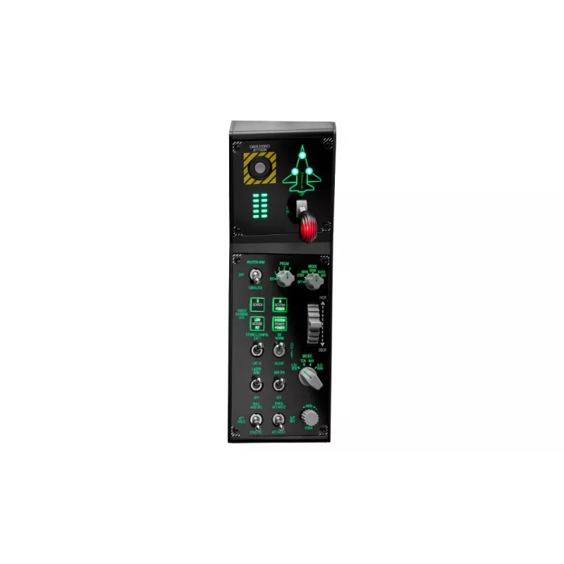 Joystick Thrustmaster VIPER Panel zwart USB met stuwstofregelhendel pc