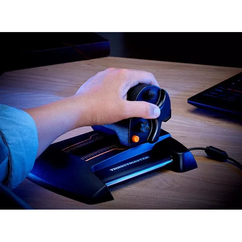 Thrustmaster TWCS Throttle zwart USB joystick analoog pc