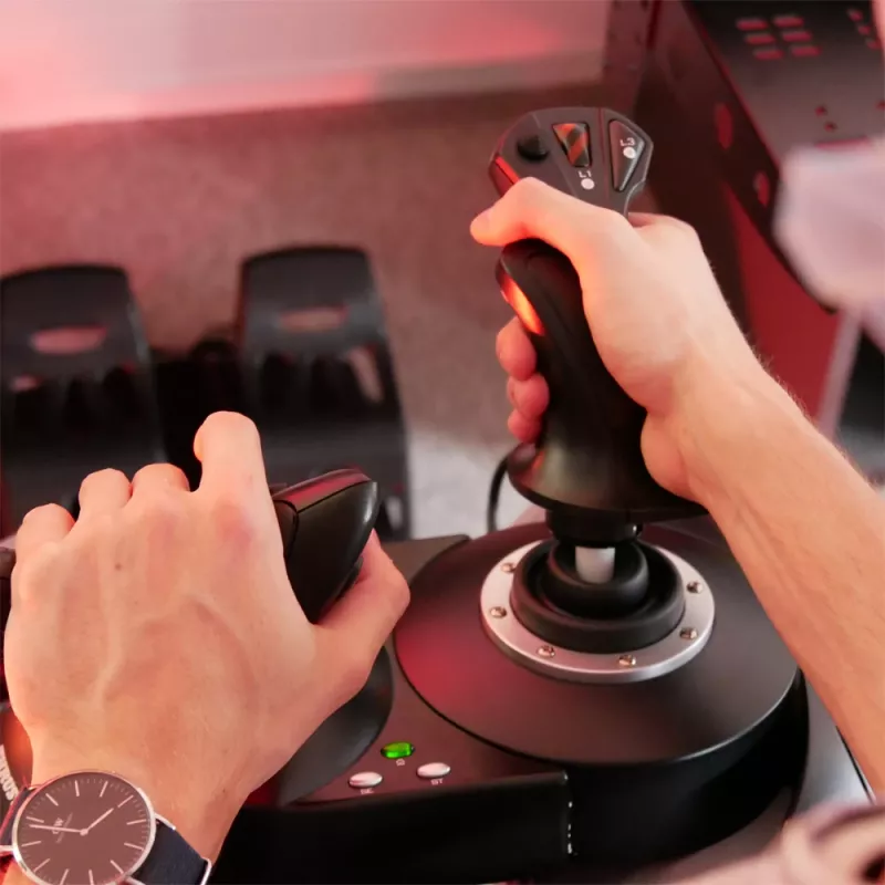 Thrustmaster T.Flight Hotas X zwart USB flight sim pc