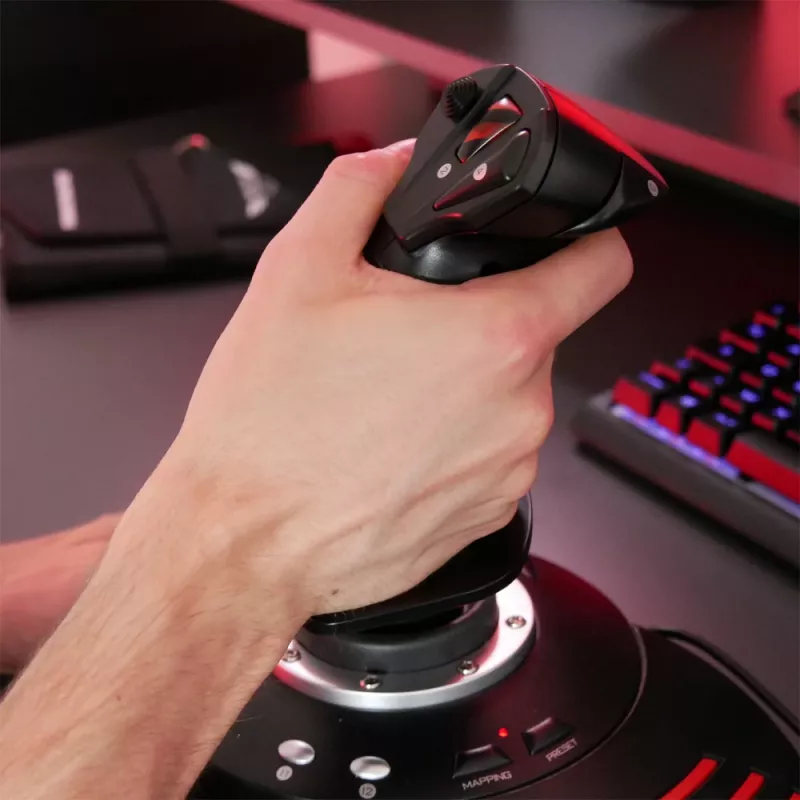 Thrustmaster T.Flight Hotas X zwart USB flight sim pc