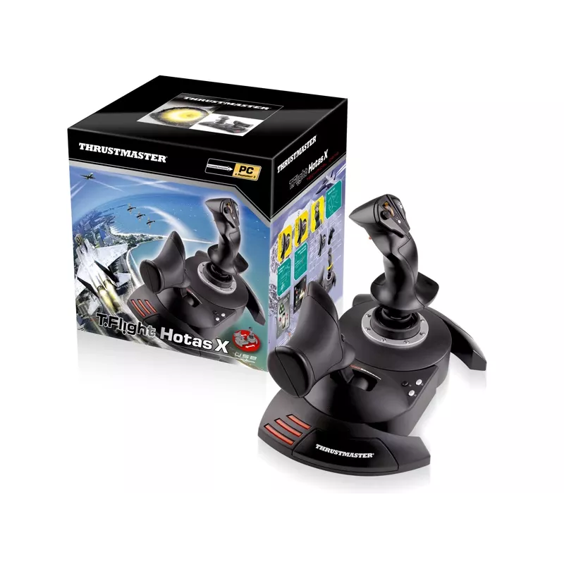 Thrustmaster T.Flight Hotas X zwart USB flight sim pc