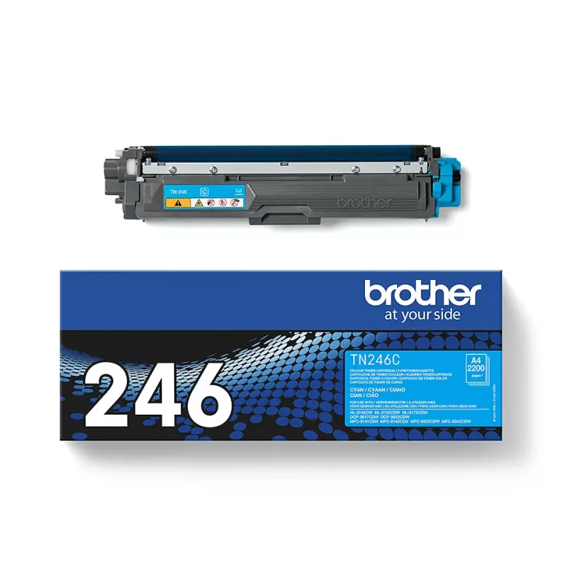 Tonercartridge Brother TN-246C 2500 pagina's cyaan