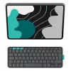 LOGITECH Flip Folio Graphite – iPad Pro 13 inch (M4) iPad Air 13 inch (M2 & M3) – Qwertz Duits