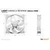 be quiet! Light Wings LX 120 mm PWM Reverse White behuizingsventilator 12 cm 1 stuk