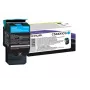 Lexmark C544X1CG retourprogramma-tonercartridge, extra hoge capaciteit, 4000 pagina's, cyaan