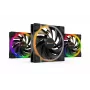 be quiet Light Wings 140mm ARGB PWM high-speed ventilator zwart 3-pack